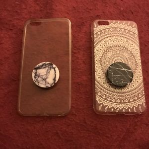 Two iPhone 6 Plus cases